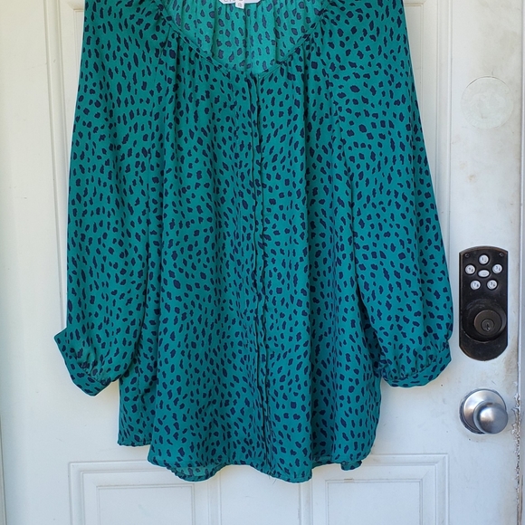 3/$30 Sheer Cleo Top - Picture 1 of 6